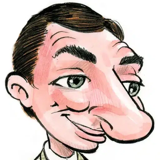 Mr Bean caricature — Sébastien Rieu