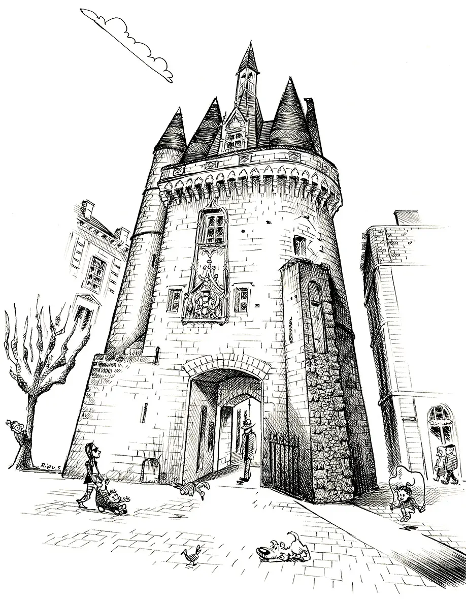Porte Cailhau Bordeaux