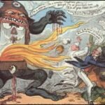 A Radical Reformer (1819). An attack on supporters of radical political reform, depicted as a guillotine-monster.