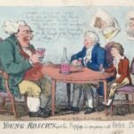 The Young Roscius and Don John on the Theatrical Pegasus (1809). A satire on celebrity culture and the craze for child actor William Betty.