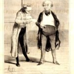 Parisian Bohemians — the former merchant — Daumier.