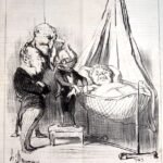 Undoubtedly she is seriously ill! — Honoré Daumier.