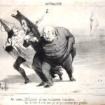 A Patch-up, 1851 — Le Charivari.