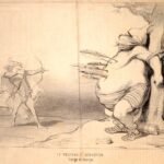The Martyrdom of Saint Sebastian, 1849 — Honoré Daumier.