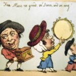 From the series of engravings depicting Lilliputians.