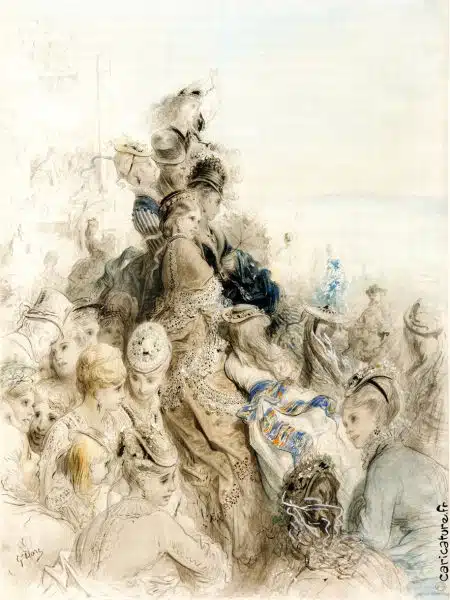 The Great Derby by Gustave Doré